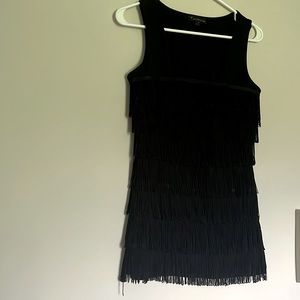 Flapper style black tank top SIZE S